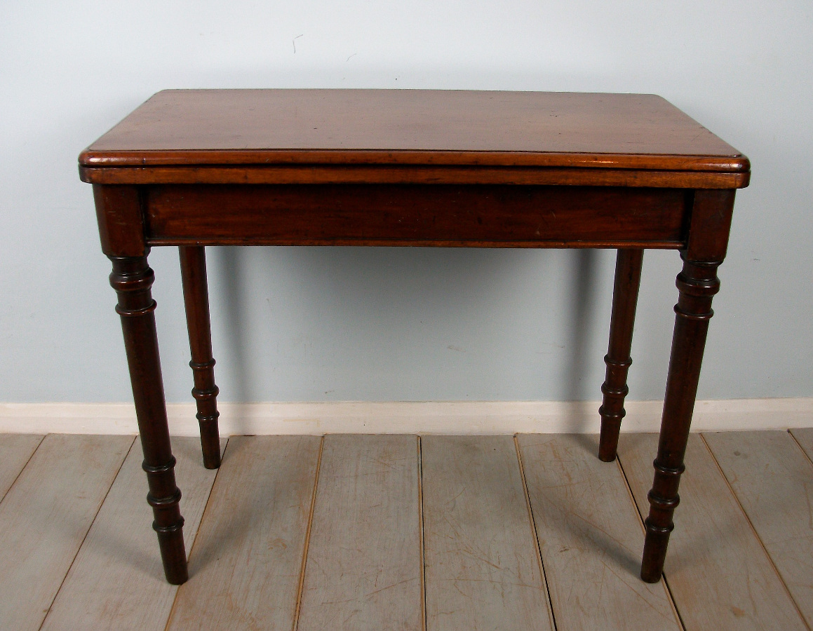 Victorian Mahogany Games Table